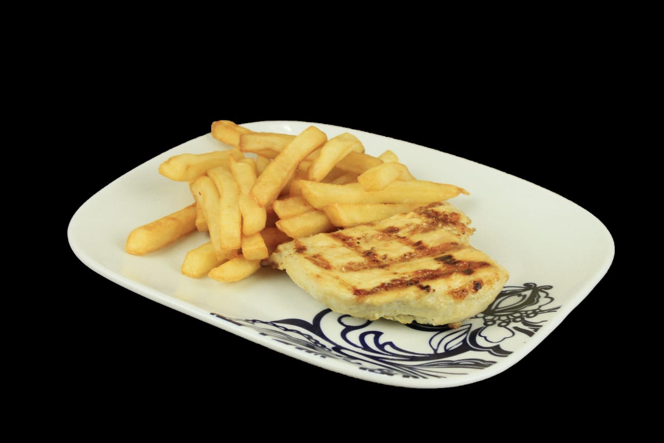 Kid Pollo con papitas fritas